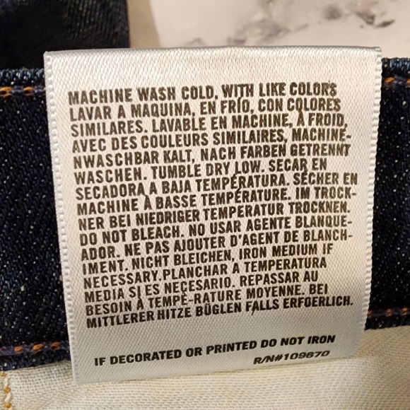 Vintage COH Ingrid Low Waist Flare Leg Jean Size 27 Rare Patchwork Pockets - Picture 14 of 16